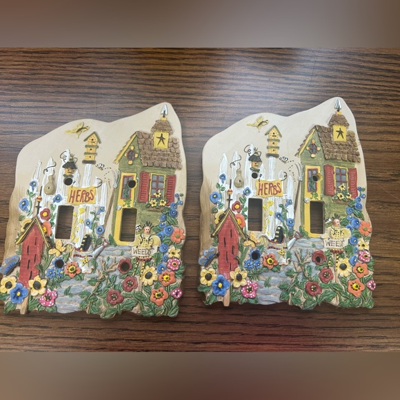 Set of 2 New double switch covers - Picture 4 of 4